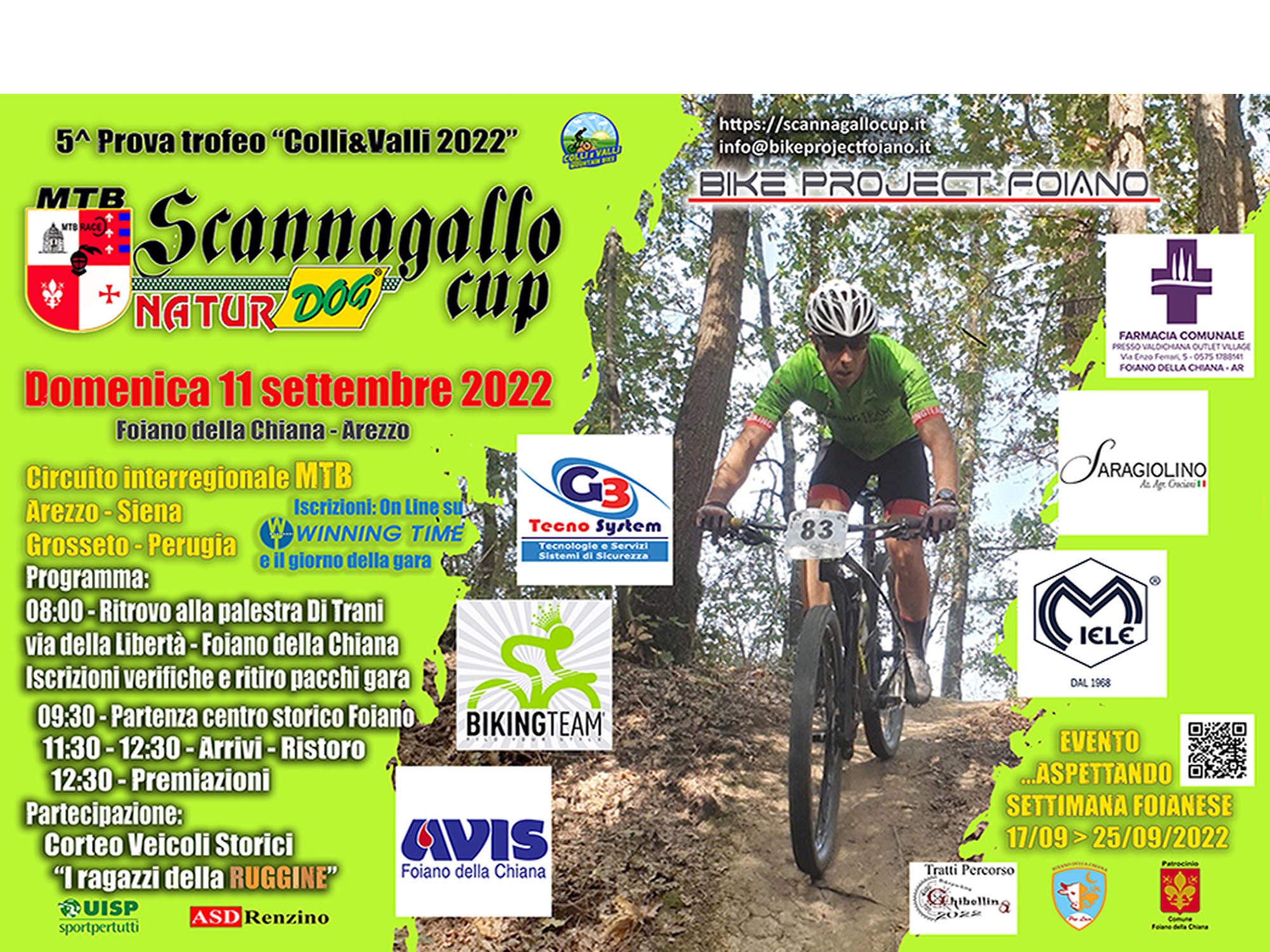 Locandina 2022 MTB Scannagallo CUP